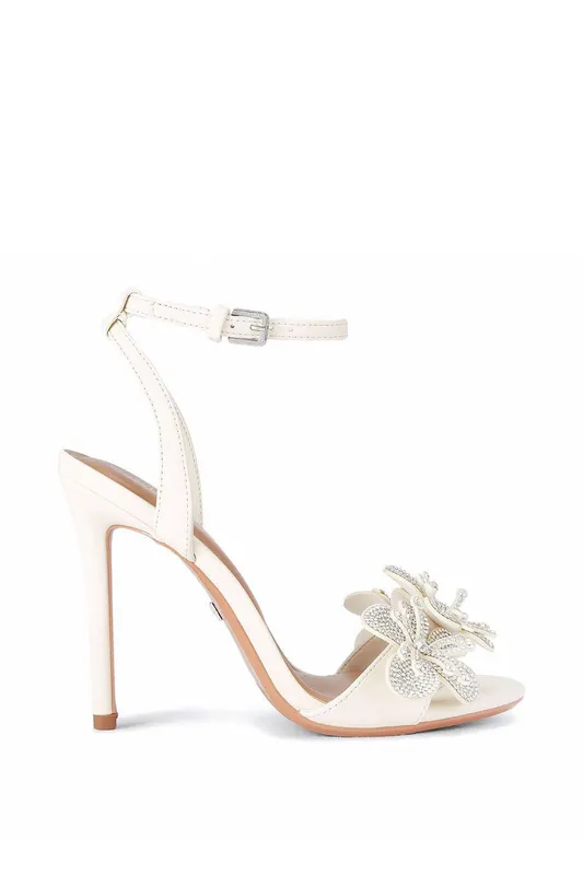 KG Kurt Geiger Women's 'Saskia' Heels in Cream Size: 6 Cream 6