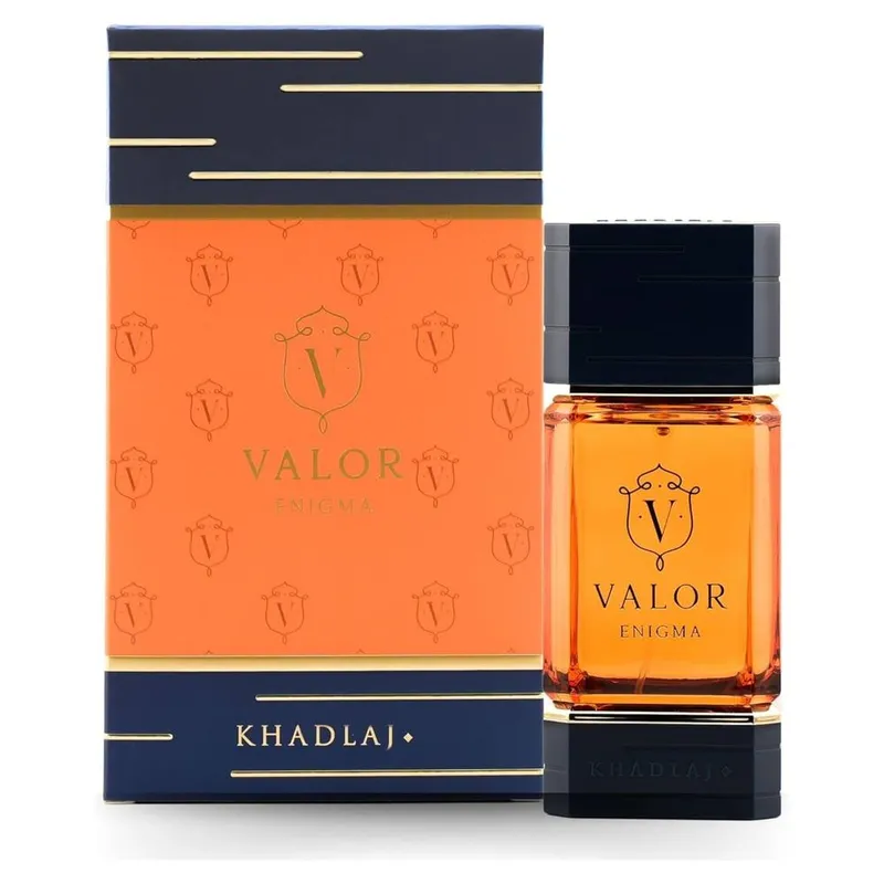 Khadlaj Perfumes Valor Enigma 100ml Eau De Parfum fragrance in Clear - Clear - Size: 100ml