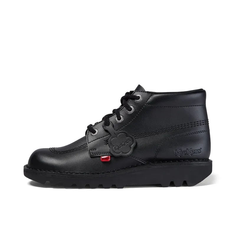 Kickers Adult Mens Kick Hi Leather Black - Size: 6.5- 11090060