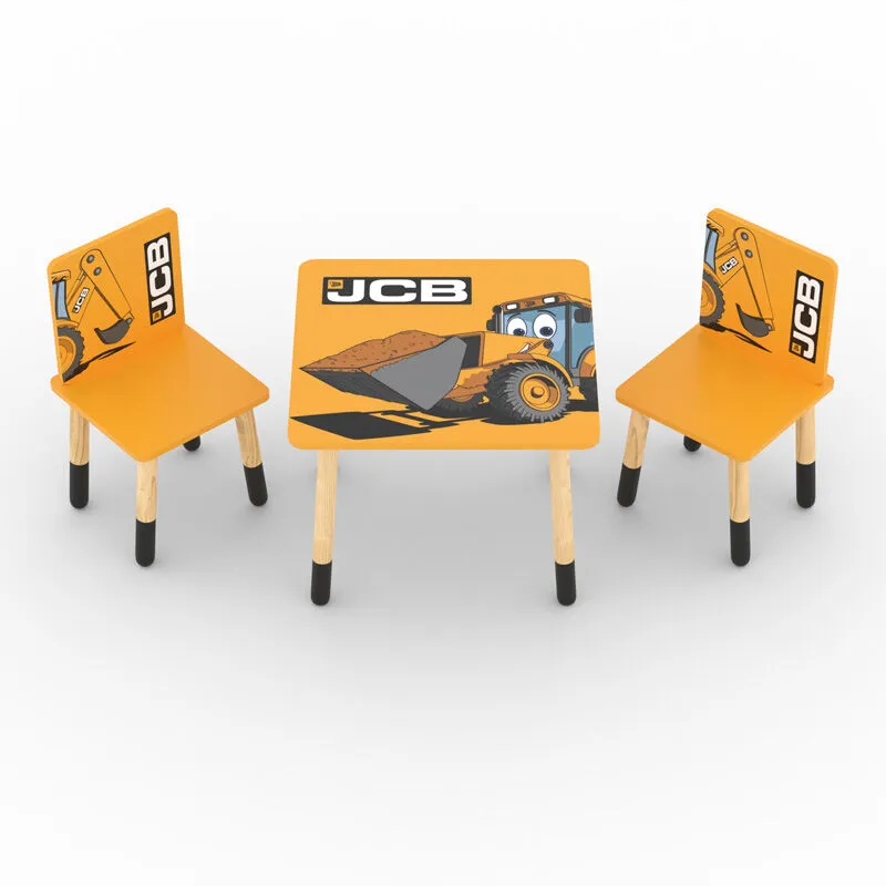 Kudl Home Jcb Table & Chairs in Yellow Yellow