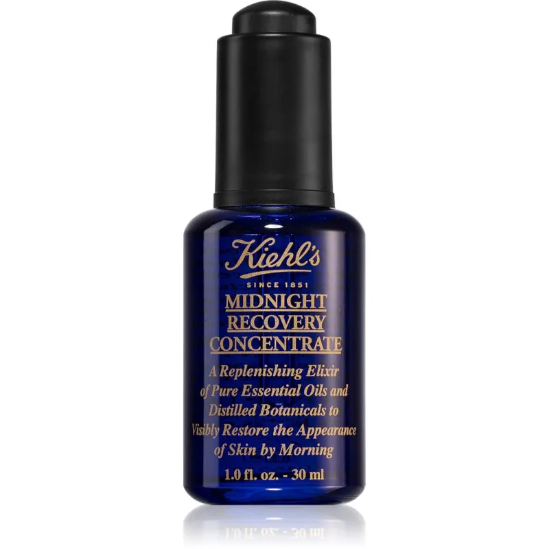Kiehl's Midnight Recovery Concentrate replenishing nighttime oil 30 ml