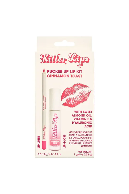 Debenhams Pucker Up Lip Kit in Cinnamon Toast - Cinnamon Toast