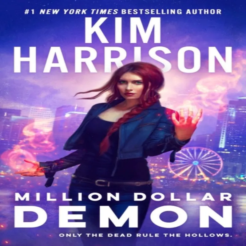 Kim Harrison Million Dollar Demon Paperback Book Multicolor