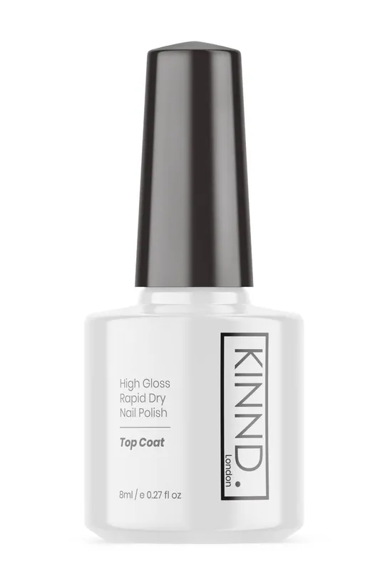 Kinnd London Quick Dry Top Coat - 8ml in Clear Clear 8ml