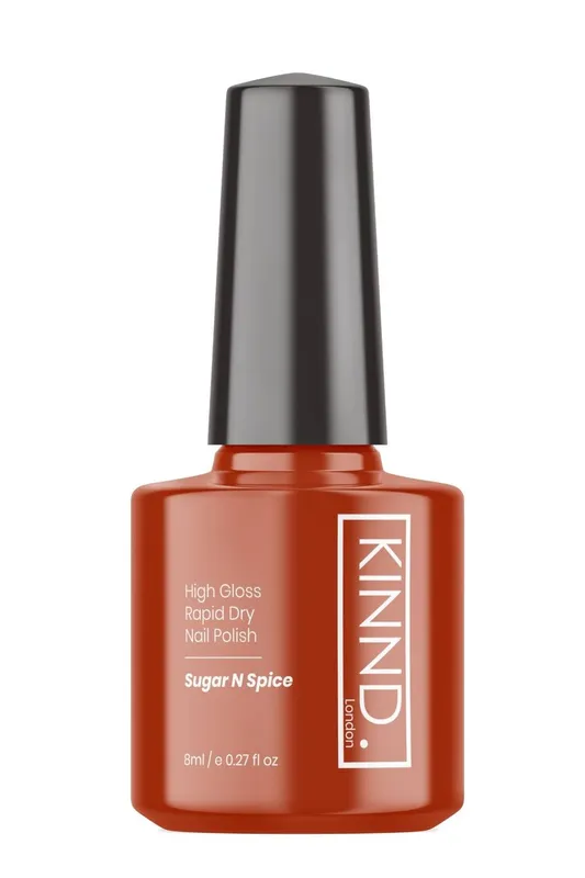 Kinnd London Unisex Sugar N Spice Quick Dry Nail Polish - 8ml Sugar N Spice female