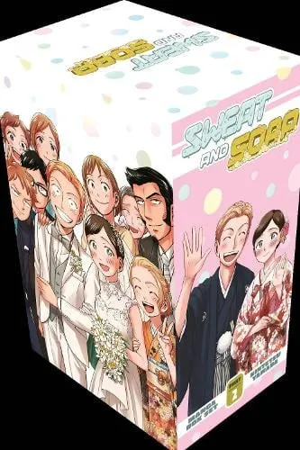 Kintetsu Yamada Sweat and Soap Manga Box Set 2