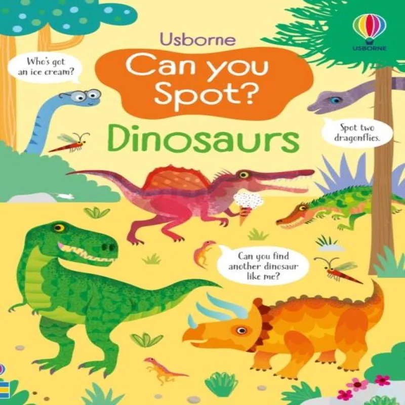 Kirsteen Robson Can you Spot? Dinosaurs