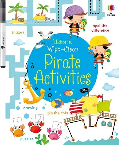 Kirsteen Robson Wipe-Clean Pirate Activities