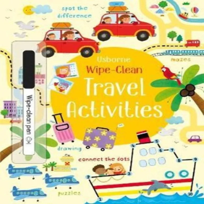 Kirsteen Robson Wipe-Clean Travel Activities