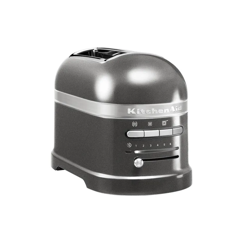 KitchenAid 2 Slot Artisan Toaster in Silver - Silver