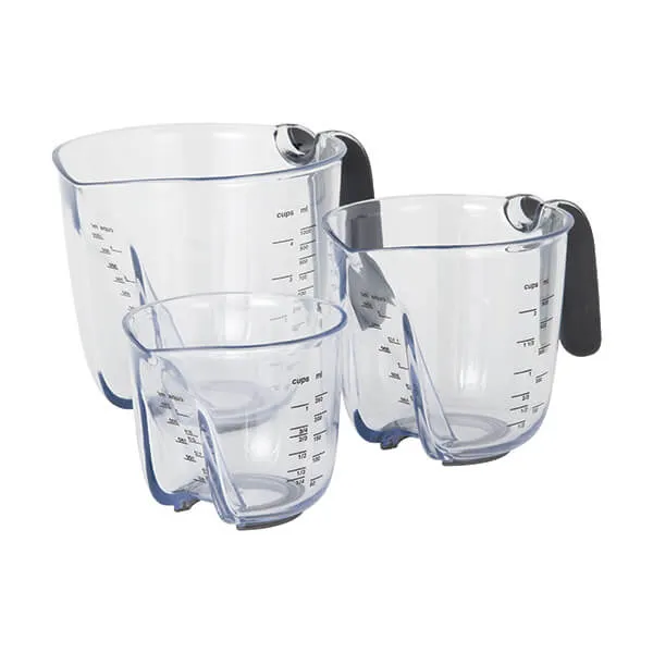 KitchenAid Set of 3 Measuring Jugs Matte Black