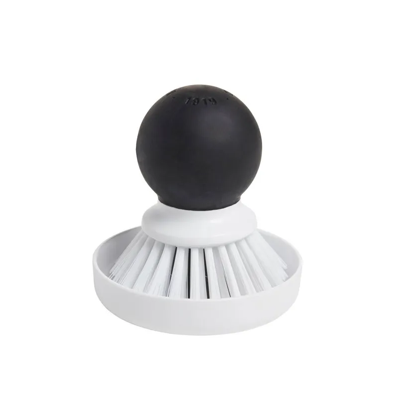 KitchenAid Palm Brush with Dish in White - White