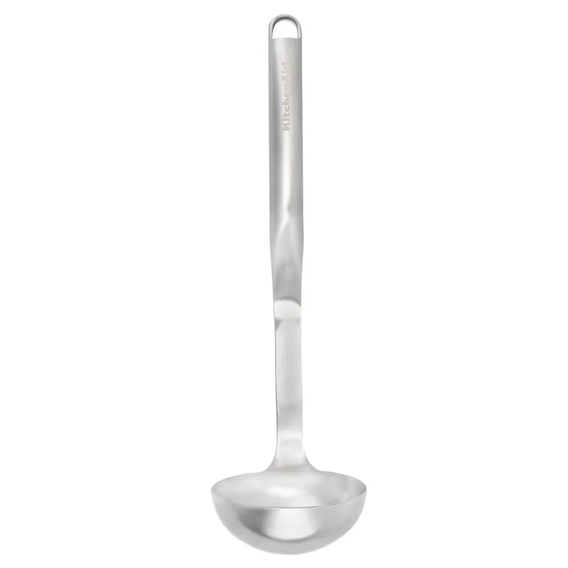 KitchenAid Unisex Premium Stainless Steel Ladle in Silver Silver One Size female