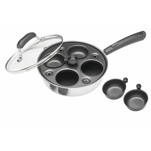 KitchenCraft Four Hole Egg Poacher