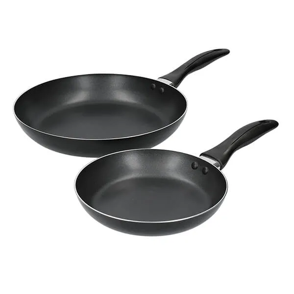 KitchenCraft Non-Stick Aluminium 28cm & 20cm Frying Pan Set