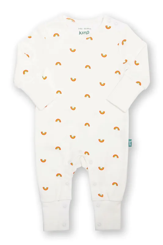 Kite Clothing Little Rainbow Baby 100% Organic Cotton Romper
