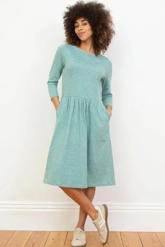 Women's 3/4-sleeve dress Kite Beechwood Vert 38
