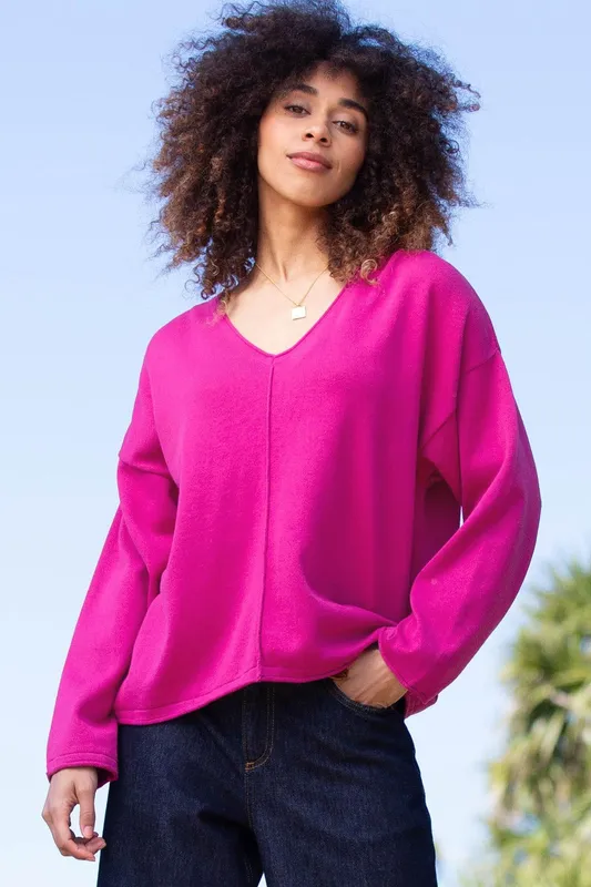 Woman sweater Kite Loscombe Burnt Violet L