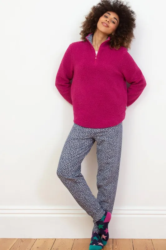 Kite Women's Lyme Cuffed Cosy Loungers in Midnight Size: 6 - Midnight - Size: 6