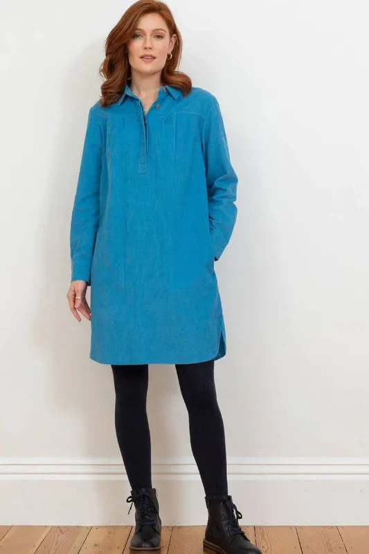 Kite Women's Mapperton Cord Dress French Blue Size: 12 - Blue - Size: 12