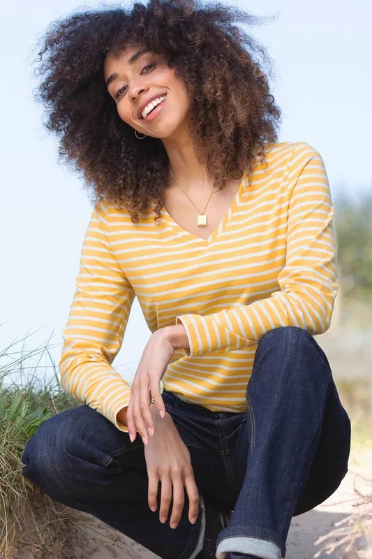 Women's blouse Kite Tarrant V-neck Jaune 46