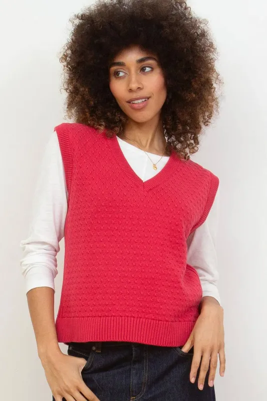Kite Women's Twyford Knit Tank Top in Pink Size: XS Pink