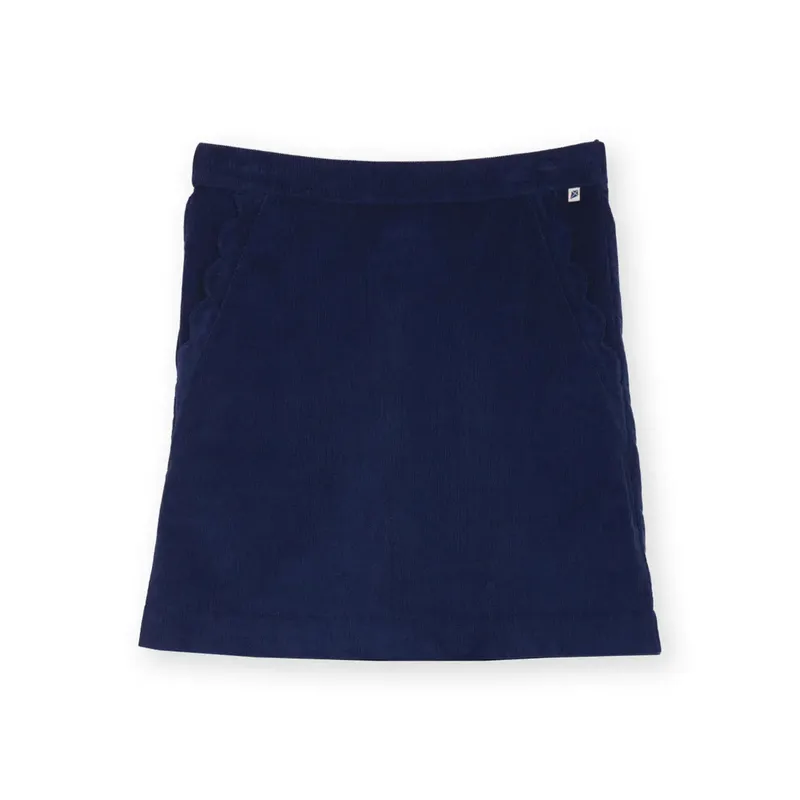 Kite Women's Poyntington Cord Skirt in Midnight Size: 10 Midnight