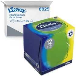 Kleenex Balsam Facial Tissues Cube 56 Sheets (Pack of 12) 8825