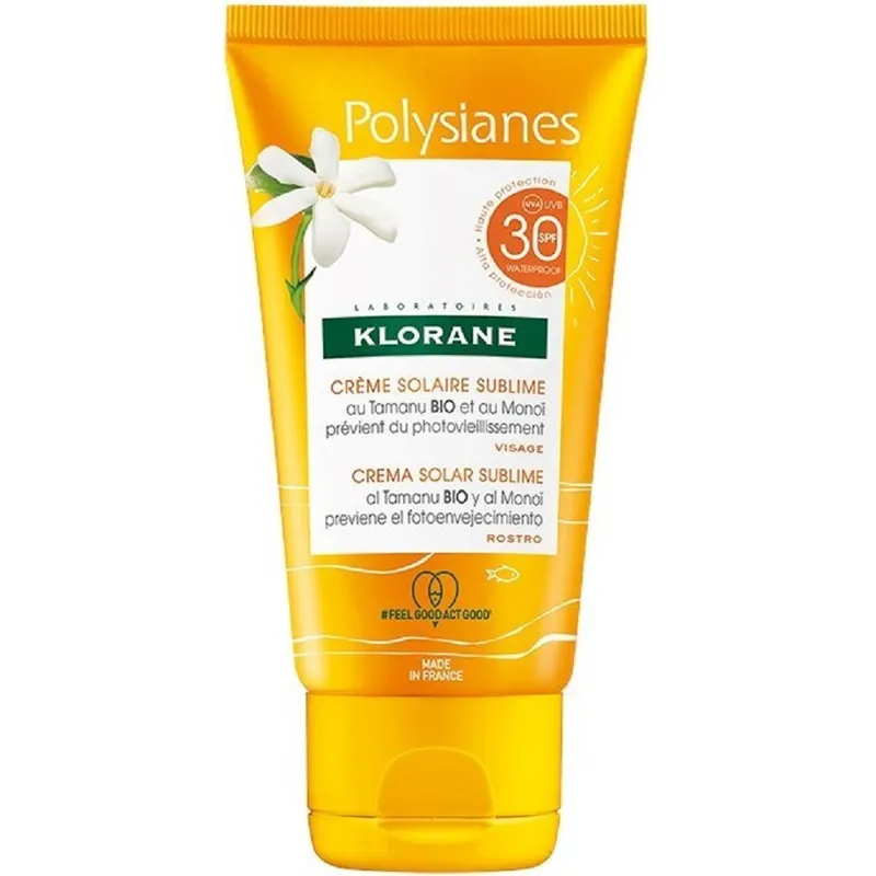 Klorane Polysianes Sunscreen Subliming Cream SPF30 50ml