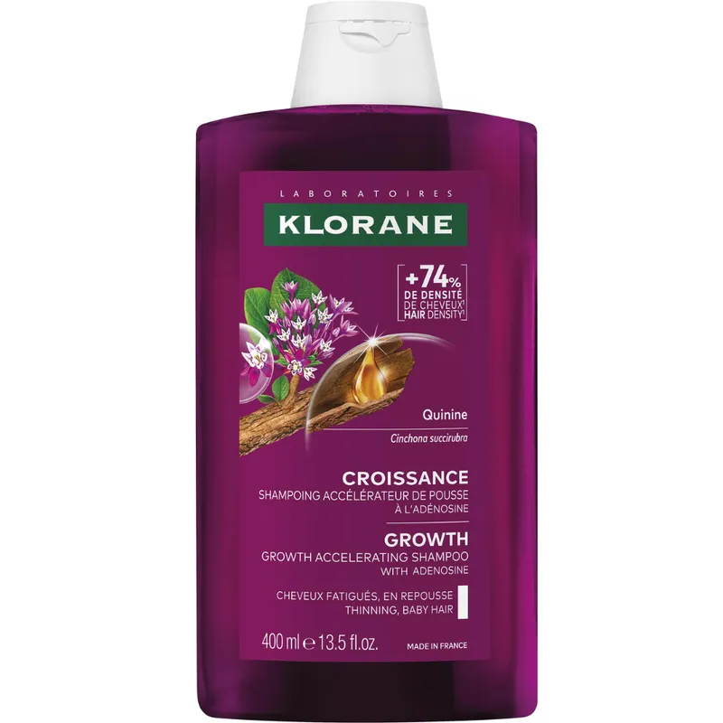 Klorane Quinine Growth Accelerating Shampoo Baby Hair 400mL