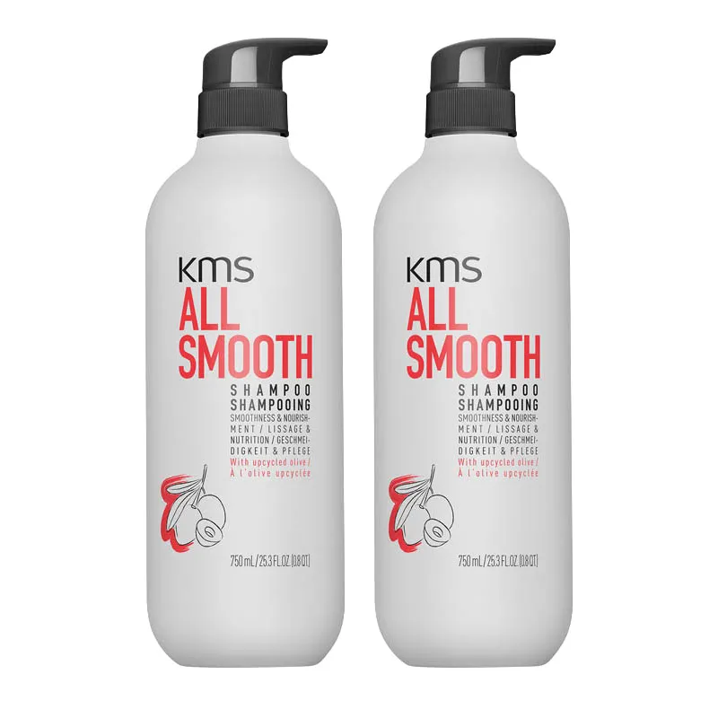 Kms All Smooth Shampoo 750ml Double