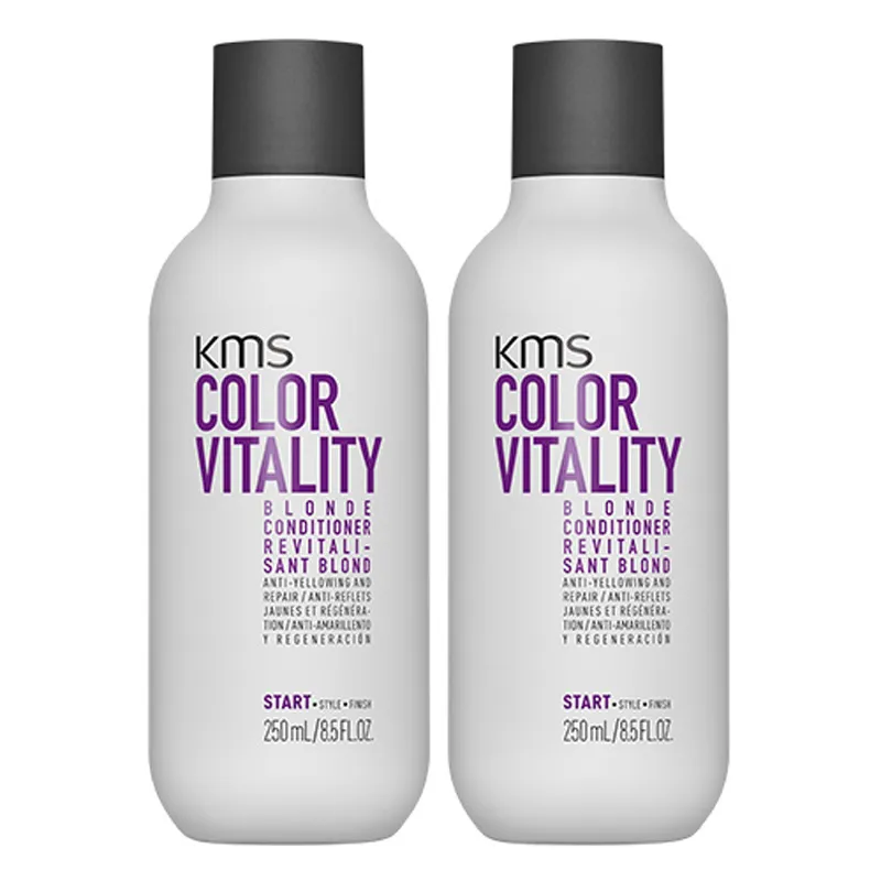 Kms ColorVitality Blonde Conditioner 250ml Double