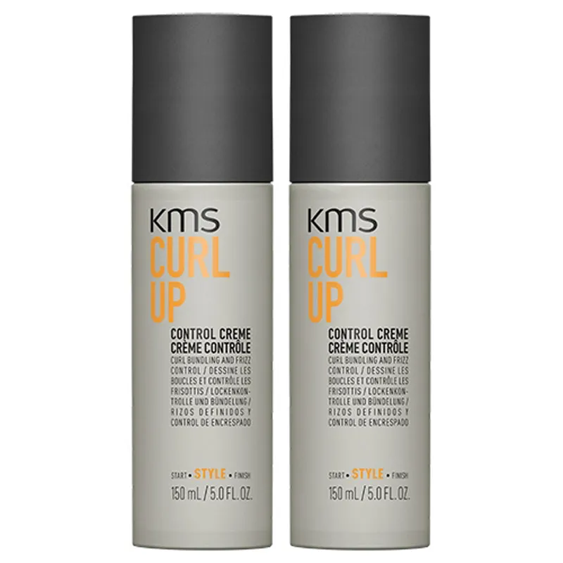 Kms CurlUp Control Crème 150ml Double