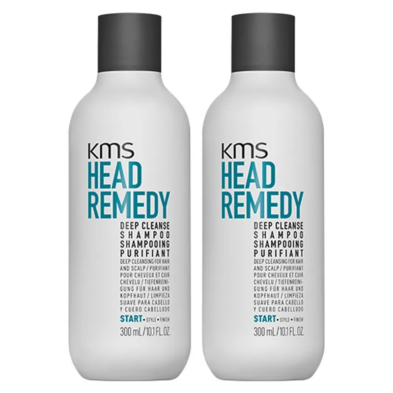 Kms HeadRemedy Deep Cleanse Shampoo 300ml Double