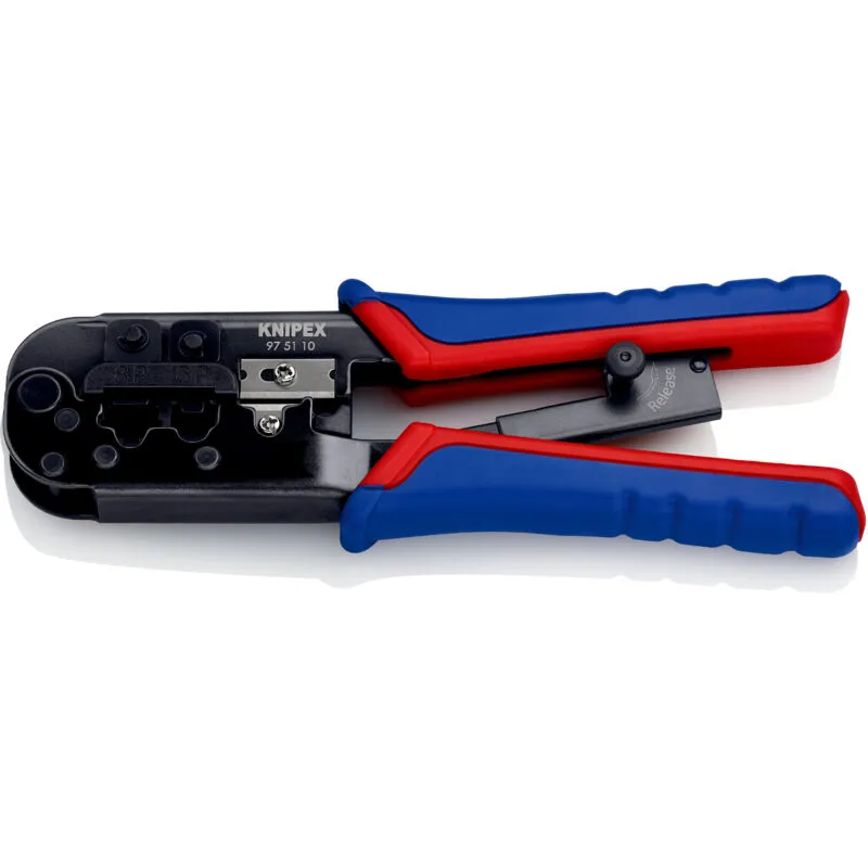 975110 Crimping Pliers for Western Plugs - Knipex