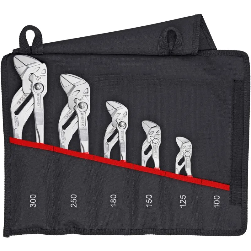 Knipex 00 19 55 S4 Pliers Wrench Set, 5 Piece