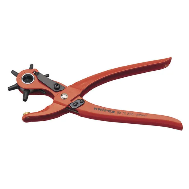Knipex - 220mm 6 Head Revolving Punch Pliers (87161)