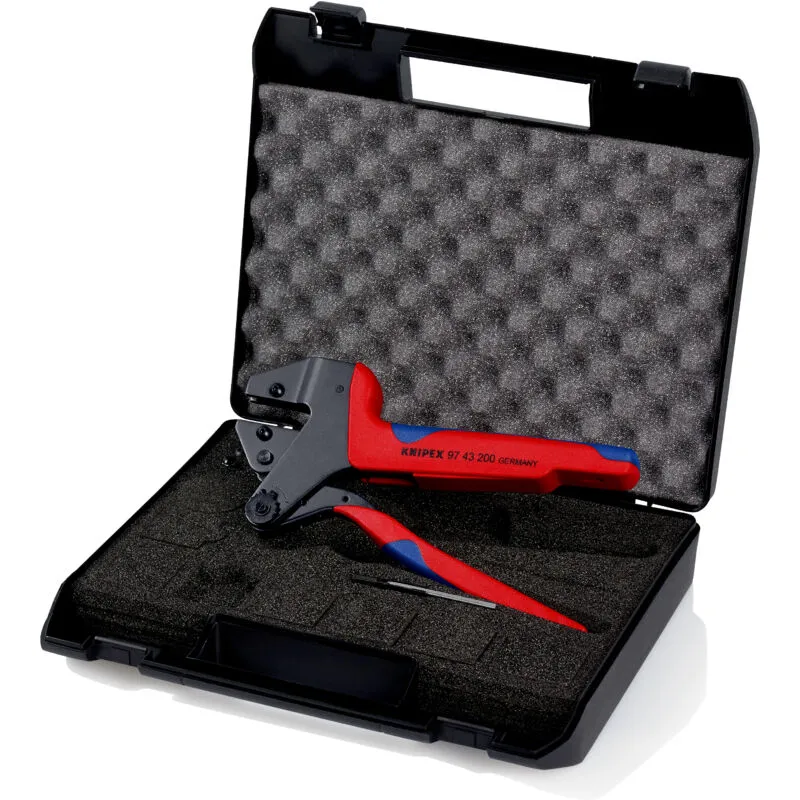 Knipex - 97 43 200 Crimp System Pliers In Case KPX9743200