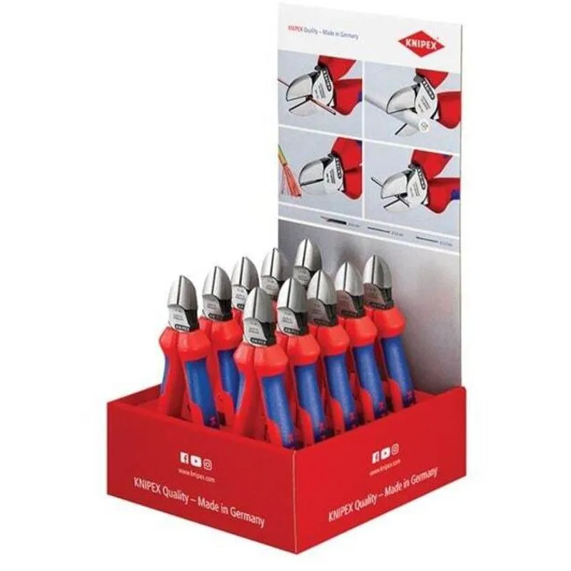 Knipex 00 18 01 V06 Diagonal Cutter Counter Display