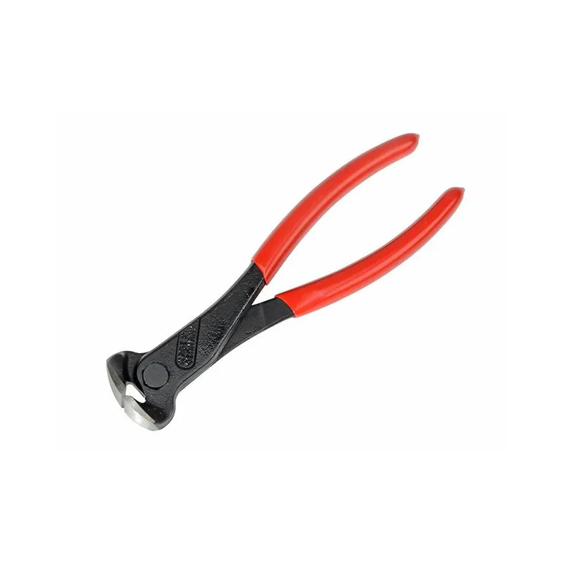 Knipex End Cutting Pliers Pvc Grip 180Mm (7In) in Red Red