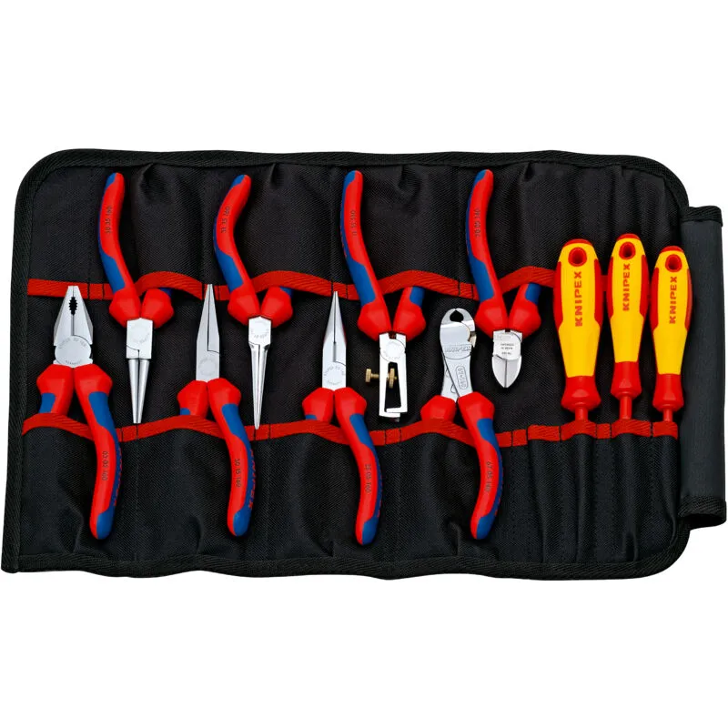 Knipex 00 19 41 Tool Roll - 11 Pieces