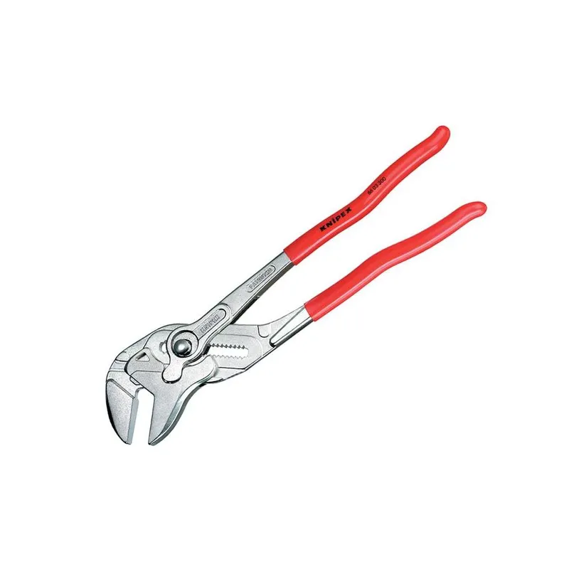 Knipex Pliers Wrench Pvc Grip 300Mm - 60Mm Capacity in Red Red