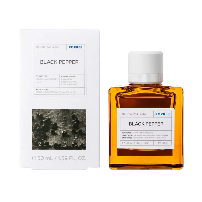 Korres Black Pepper Eau de Toilette 50ml
