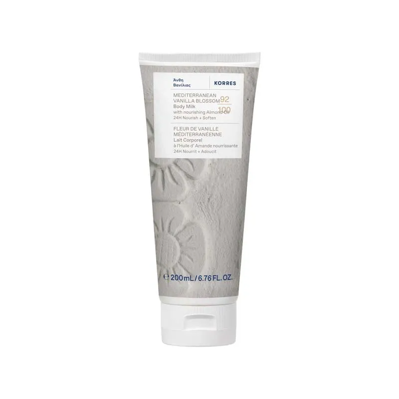 Korres Mediterranean Vanilla Body Smoothing Milk 200ml