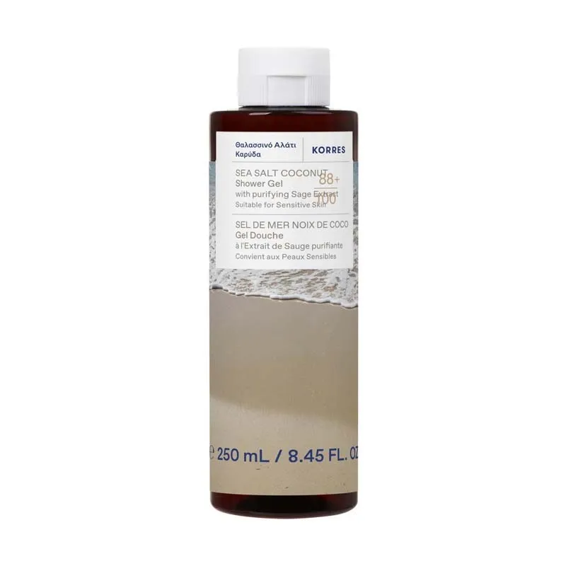 Korres Sea Salt Coconut - Shower gel 250ml