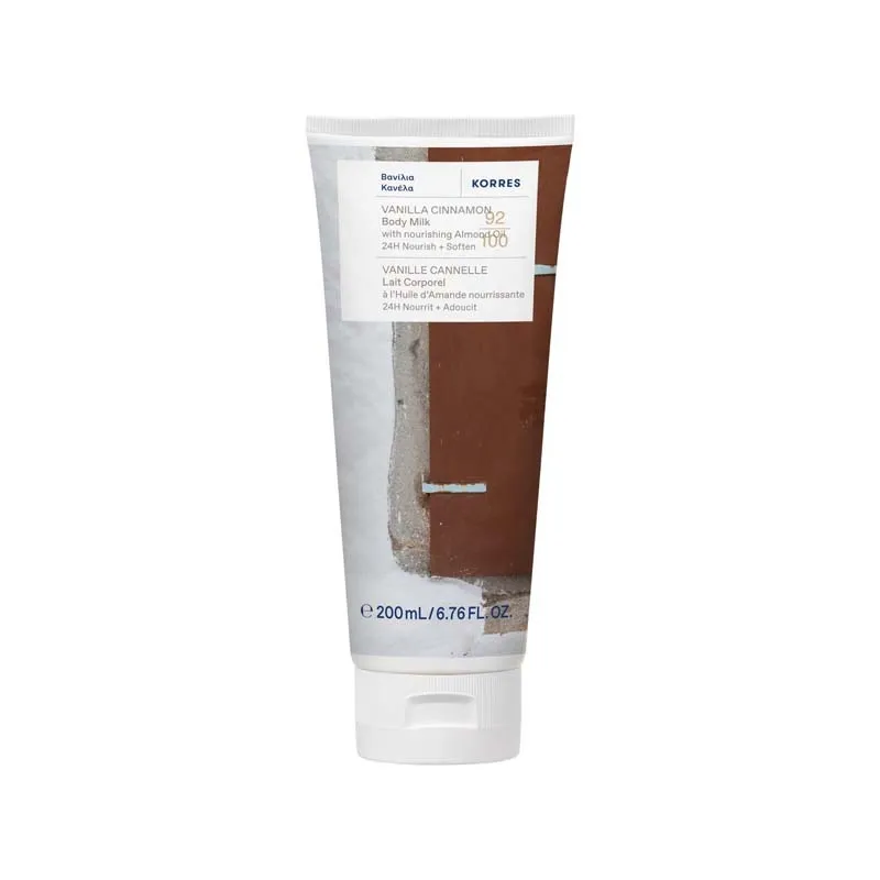 Korres Vanilla Cinnamon Body Smoothing Milk 200ml