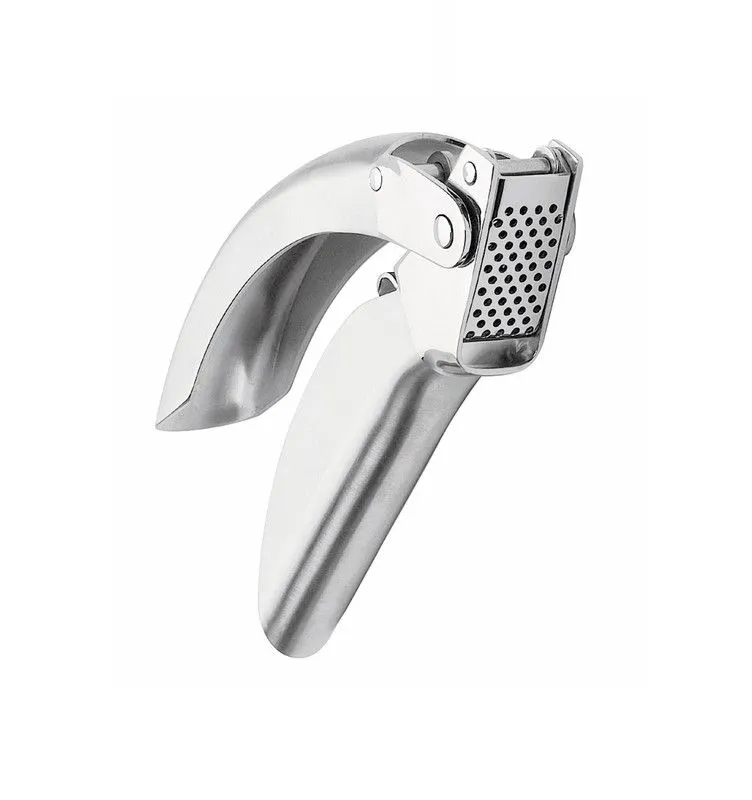 Kuhn Rikon Epicurean Stainless Steel Garlic Press - Silver Silver