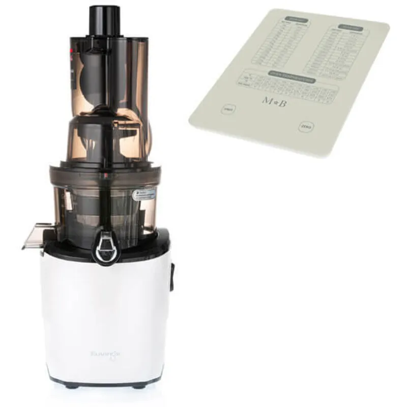 Kuvings - REVO830 Revolution Cold Press Juicer White With free Gift