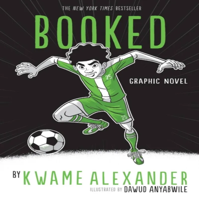 Kwame Alexander Booked Paperback Multicolor