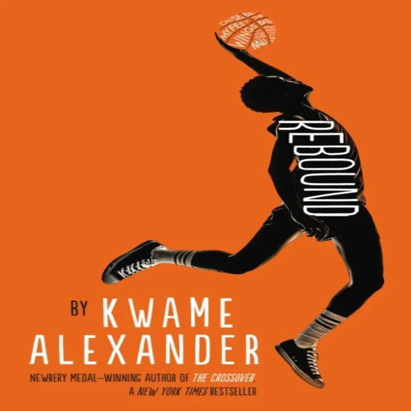 Kwame Alexander Rebound Paperback Book Multicolor